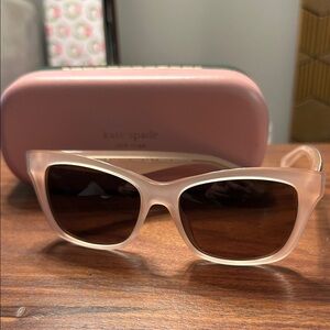 Kate Spade JENAE light pink sunglasses